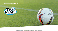 Desktop Screenshot of jfg.tsv1863krumbach.de